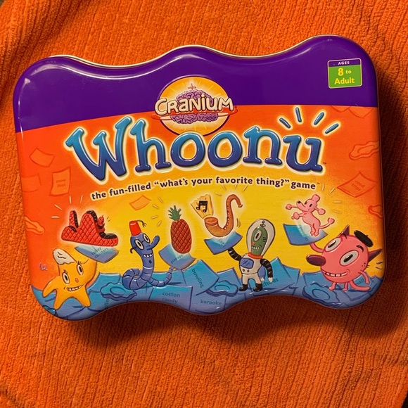 WHOONU TIN ADDITION CARD GAME by Cranium